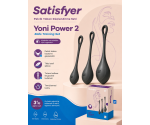 Satisfyer Yoni Power 2 Silikon 3 Adet Kegel Egzersiz Top Seti
