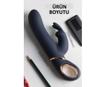 Scarlett G-Bölgesi ve Klitoris Uyarıcı Şarjlı Rabbit Vibratör