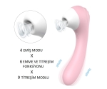Screaming 9 Modlu Eşim Yapabilen & 9 Modlu Titreşimli Çift Taraflı Kullanılabilen Vibratör Screaming 9 Modlu Eşim Yapabilen & 9 Modlu Titreşimli Çift Taraflı Kullanılabilen Vibratör