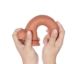 Sean Çift Katmanlı Ultra Yumuşak 22 Cm Realistik Penis Dildo