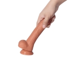 Sean Çift Katmanlı Ultra Yumuşak 22 Cm Realistik Penis Dildo