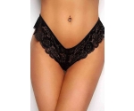 Seksi Dantel Külot Siyah