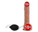 Shoufei 24 Cm Orgazm Olabilen Damarlı Realistik Penis