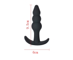 Silikon Boğumlu 9,5 Cm Anal Plug