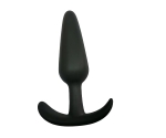 Silikon Kolay Tutulabilir 8 Cm Siyah Anal Plug Silikon Kolay Tutulabilir 8 Cm Siyah Anal Plug