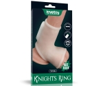 Silk Knights Ring Titreşimli Testis ve Yarım Penis Kılıfı