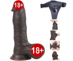 Sliding Hareketli Dış Yüzey Özel 20 Cm Bütün Testisli Ultra Gerçekci Kemerli Penis Sliding Hareketli Dış Yüzey Özel 20 Cm Bütün Testisli Ultra Gerçekci Kemerli Penis
