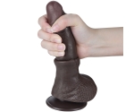 Sliding Hareketli Dış Yüzey Özel Seri Ultra Yumuşak 19 Cm Realistik Penis