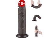 Sliding Hareketli Dış Yüzey Özel Seri Ultra Yumuşak 20 Cm Realistik Penis
