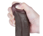 Sliding Hareketli Dış Yüzey Özel Seri Ultra Yumuşak 22 Cm Realistik Penis	