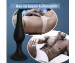 Solomon 4 Adet Farklı Boyutlara Sahip Vantuzlu Yumuşak Anal Plug Seti