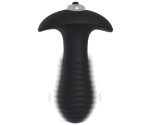 Spiral Ekstra Uyarıcı Gövde Tasarımlı  Titreşimli Anal Plug Spiral Ekstra Uyarıcı Gövde Tasarımlı  Titreşimli Anal Plug