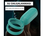 Squidward 9 Modlu Titreşimli Klitoris Uyarıcı Penis Halkası