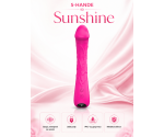 Sunshine 9 Fonksiyonlu Titreşimli Şarjlı Bükülebilir Damarlı Vibratör Dildo