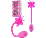The Celine Kelebekli Uyarıcılı Pembe Vibratör Made İn U.S.A