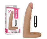 The Ultra Soft Double 18 Cm Titreşimli Ultra Yumuşak Anal Protez Penis Çift Yönlü İlişki
