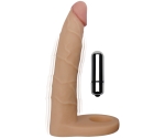 The Ultra Soft Double 18 Cm Titreşimli Ultra Yumuşak Anal Protez Penis Çift Yönlü İlişki