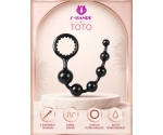 Toto 22 Cm Dışı Tırtıklı Anal Zevk Boncukları