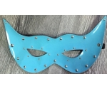 Turkuaz Deri Göz Maskesi