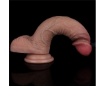 Ultra Özel Nature Cock Yumuşak Dokulu Çift Katmanlı 19 Cm Realistik Penis