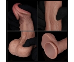 Ultra Özel Nature Cock Yumuşak Dokulu Çift Katmanlı 22 Cm Realistik Penis