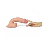 Ultra Yumuşak Özel Dokulu 23 Cm Titreşimli Strap On Penis Ultra Yumuşak Özel Dokulu 23 Cm Titreşimli Strap On Penis