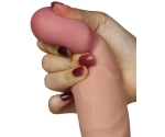 Ultra Yumuşak Özel Dokulu 23 Cm Titreşimli Strap On Penis Ultra Yumuşak Özel Dokulu 23 Cm Titreşimli Strap On Penis