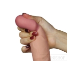 Lovetoy Ultra Yumuşak Özel Dokulu 23 Cm Titreşimli Realistik Penis