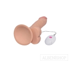 Lovetoy Ultra Yumuşak Özel Dokulu 23 Cm Titreşimli Realistik Penis