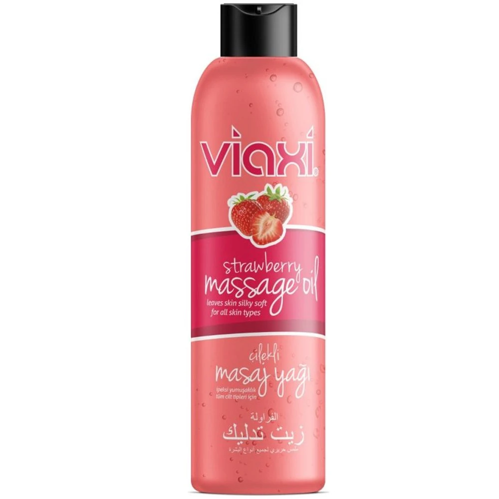 Viaxi Çilek Aromalı 177 Ml Masaj Yağı