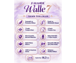 Walle 7 Modlu Titreşimli Titreşimli Şarjlı Masaj Vibratör