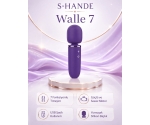 Walle 7 Modlu Titreşimli Titreşimli Şarjlı Masaj Vibratör