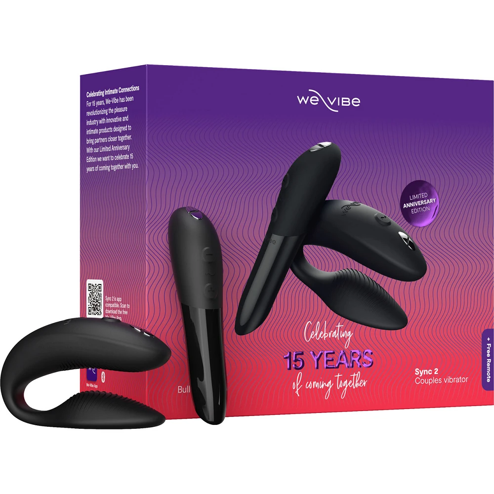 We-Vibe 15. Yıl Dönümü Koleksiyon Seti Sync 2 ve Tango X