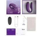 We-Vibe Sync 2 Purple App Kontrollü Couple Vibratör
