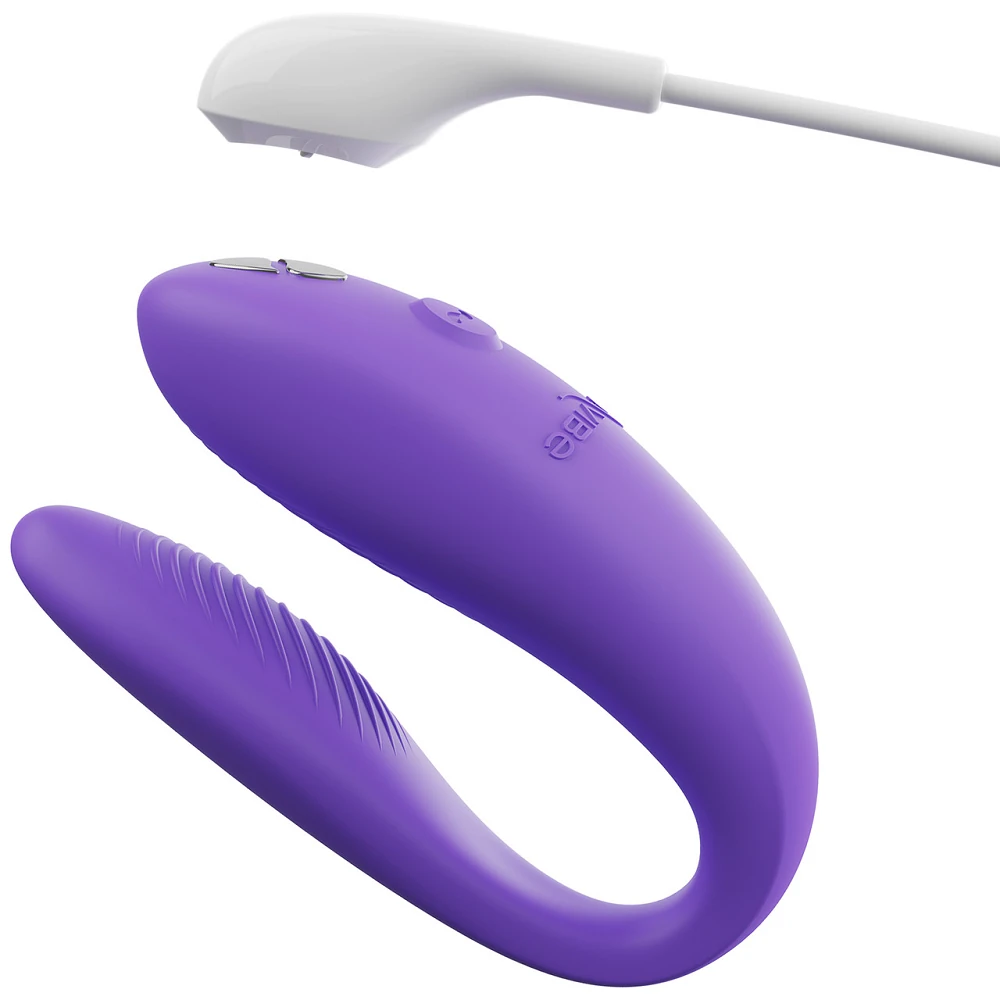 We-Vibe Sync Go Giyilebilir Mor Vibratör