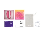 We-Vibe Sync Lite Pink Giyilebilir App Kontrollü Çiftlere Özel Vibratör