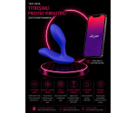 We-Vibe Vector+ Royal Blue App Kontrollü Titreşimli Prostat Masaj Vibratörü