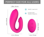 Winter-Rct Çiftlere Özel Kumandalı 9 Modlu Titreşimli Pembe Vibratör