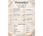 Womanizer Classic 2 Siyah Emiş Yapabilen 10 Fonksiyonlu Klitoris Vibratör