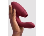 Womanizer Duo 2 Bordeaux Air klitoral Stimülatör ve Güçlü G-Spot Vibratörü