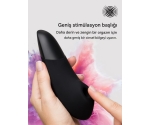 Womanizer Enhance Black Emiş ve Titreşimli 2 si 1 Arada Klitoris Stimülatör Vibratörü