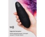 Womanizer Enhance Black Emiş ve Titreşimli 2 si 1 Arada Klitoris Stimülatör Vibratörü
