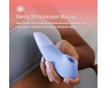 Womanizer Enhance Lilac Emiş ve Titreşimli 2 si 1 Arada Klitoris Stimülatör Vibratörü