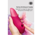 Womanizer Enhance Pink Emiş ve Titreşimli 2 si 1 Arada Klitoris Stimülatör Vibratörü