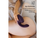 Womanizer Next Duo Dark Purple 3D Pleasure Air ile Klitoral ve G Noktası Vibratörü