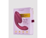Womanizer Next Duo Dusky Pink 3D Pleasure Air ile Klitoral ve G Noktası Vibratör