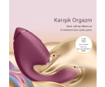 Womanizer Next Duo Dusky Pink 3D Pleasure Air ile Klitoral ve G Noktası Vibratör