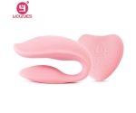 Wowyes 2U Kumandalı Çiftlere Özel 8 Modlu Titreşimli Şarjlı Pembe Vibratör Wowyes 2U Kumandalı Çiftlere Özel 8 Modlu Titreşimli Şarjlı Pembe Vibratör