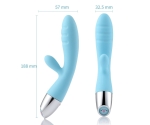 Wowyes V2 Şarjlı Bükülebilen G Bölgesi ve Klitoris Uyarıcı Tavşan Vibratör