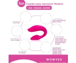 WowYes Share Çiftlere Özel Kablosuz Uzaktan Kumandalı Şarjlı Giyilebilen Vİbratör